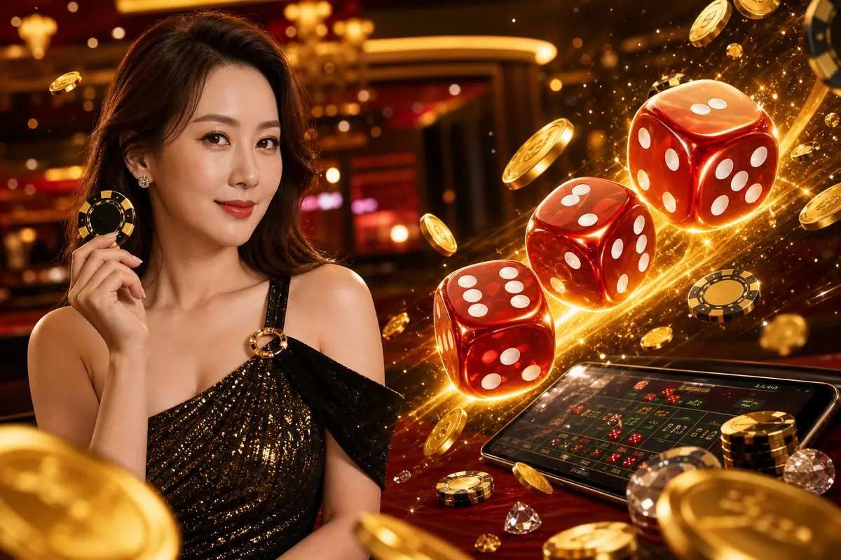 168222net Sic Bo live casino table